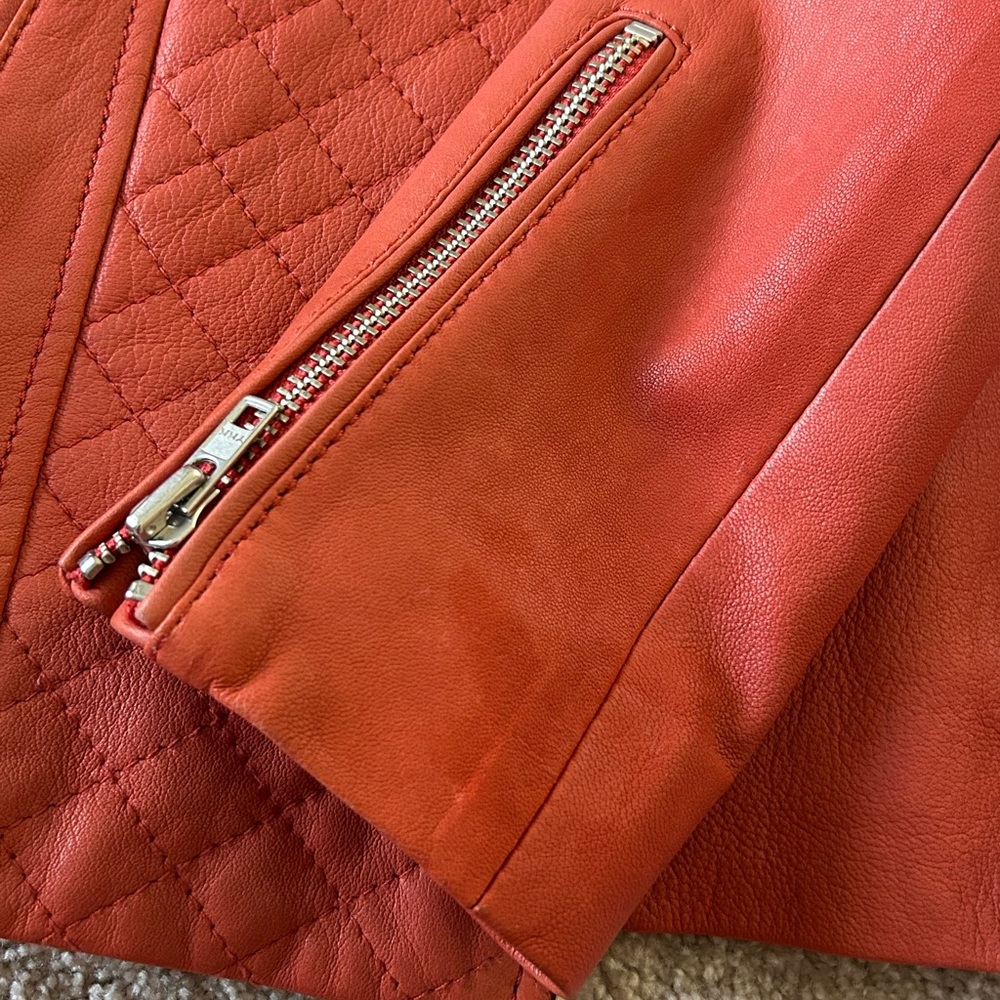 Maje Leather Jacket - Picture 7 of 7